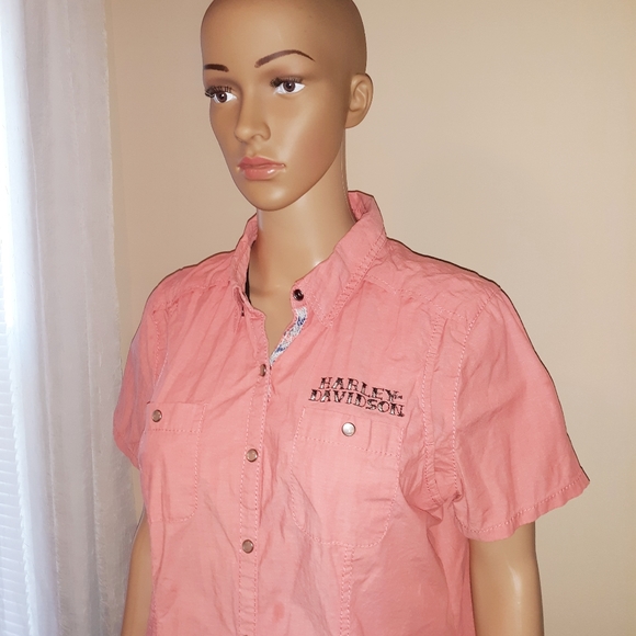 Harley Davidson Performance Embriodered S/S Shirt - Picture 5 of 8